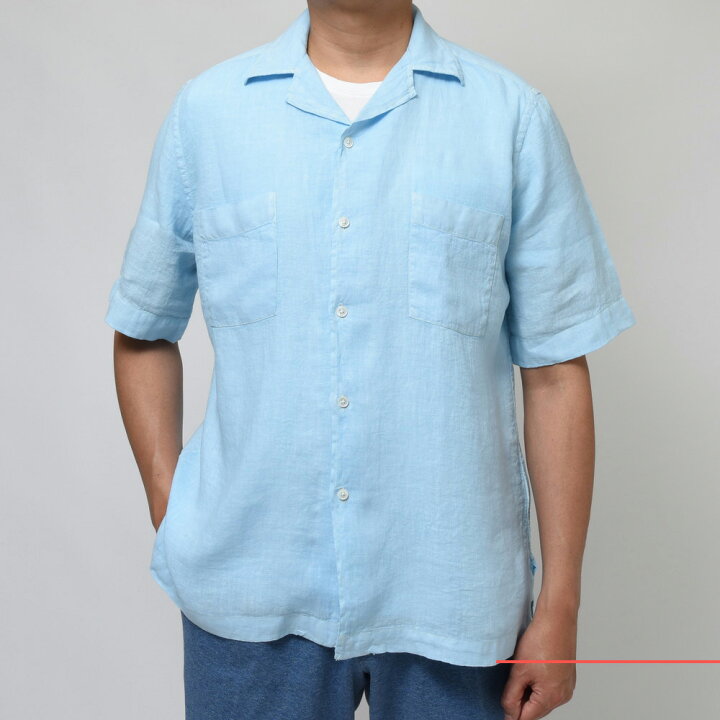 楽天市場】BAGUTTA（バグッタ）ウォッシュドリネンソリッドS/Sオープン 