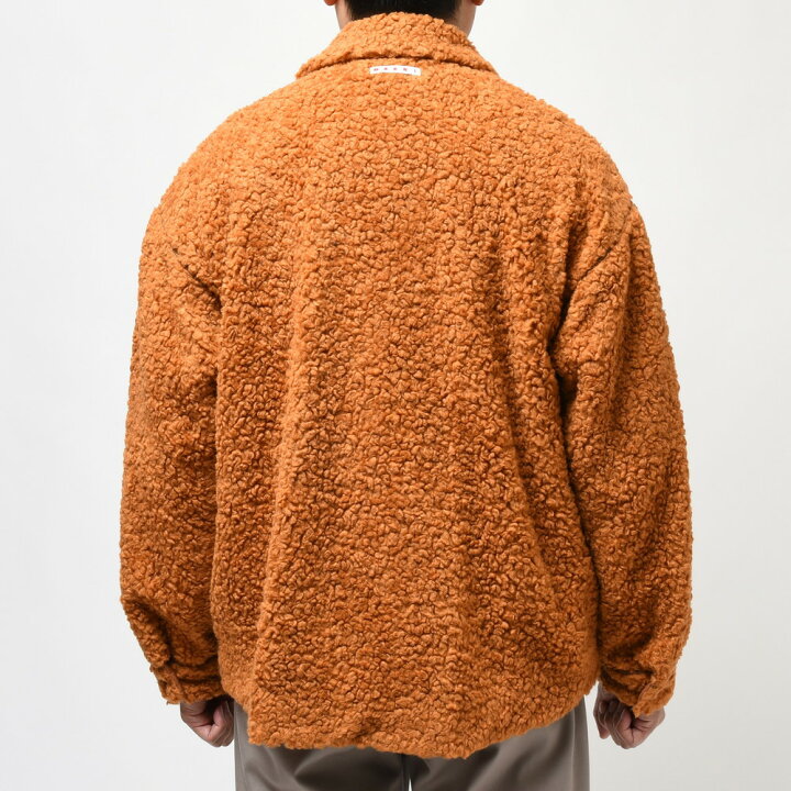 楽天市場】MARNI（マルニ）アクリルポリエステルボアジップアップ 