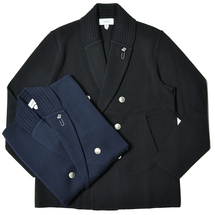 楽天市場】LARDINI（ラルディーニ）ウールミラノリブダブルブレスト 