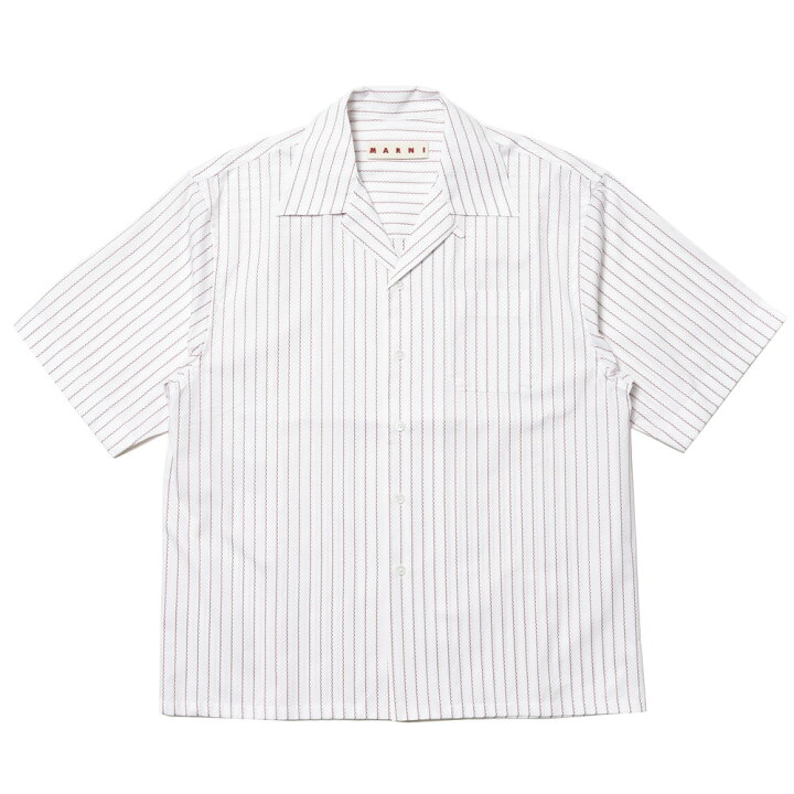 楽天市場】MARNI（マルニ）コットンポプリンウェーブストライプ 