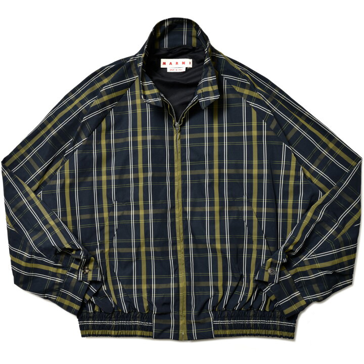 楽天市場】MARNI（マルニ）ポリエステルチェックスウィングトップ  