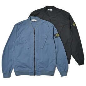 STONE ISLAND(ストーンアイランド) スーピマコットンストレッチツイルボマーブルゾン 80-154-25-10 14041401198