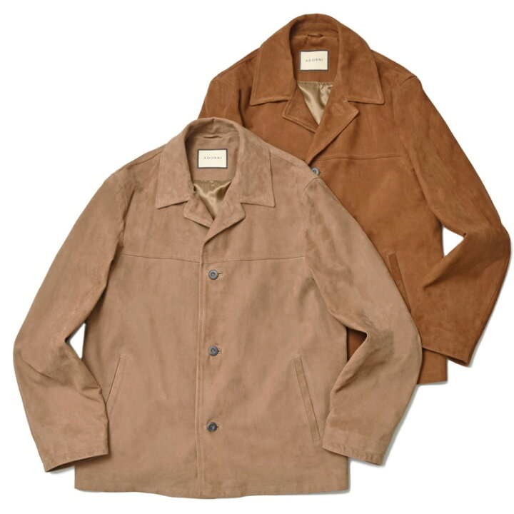 楽天市場】ADORNI（アドルニ）ゴートスエードカバーオール AD4702  