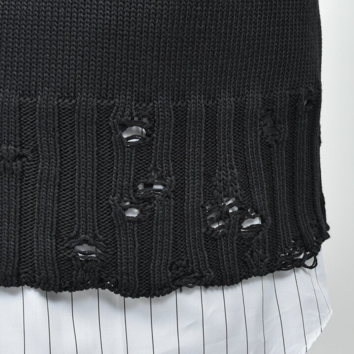 楽天市場】MARNI（マルニ）コットンダメージVネックニットベスト 