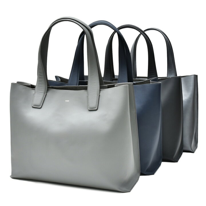FARO（ファーロ）スムースレザートートバッグ Calma Tote Medium/F2311B102 18455001185｜guji online shop（グジ オンラインショップ） | [ファーロ] トートバッグ Calma Tote Medium F2311B102 | FARO(ファーロ)のストアを表示