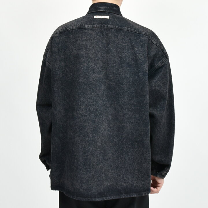 楽天市場】MARNI（マルニ）マーブルデニムオーバーシャツ CUJU0061A2 