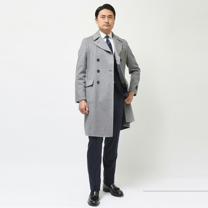 楽天市場】Belvest（ベルベスト）ダブルフェイスウールカシミア 