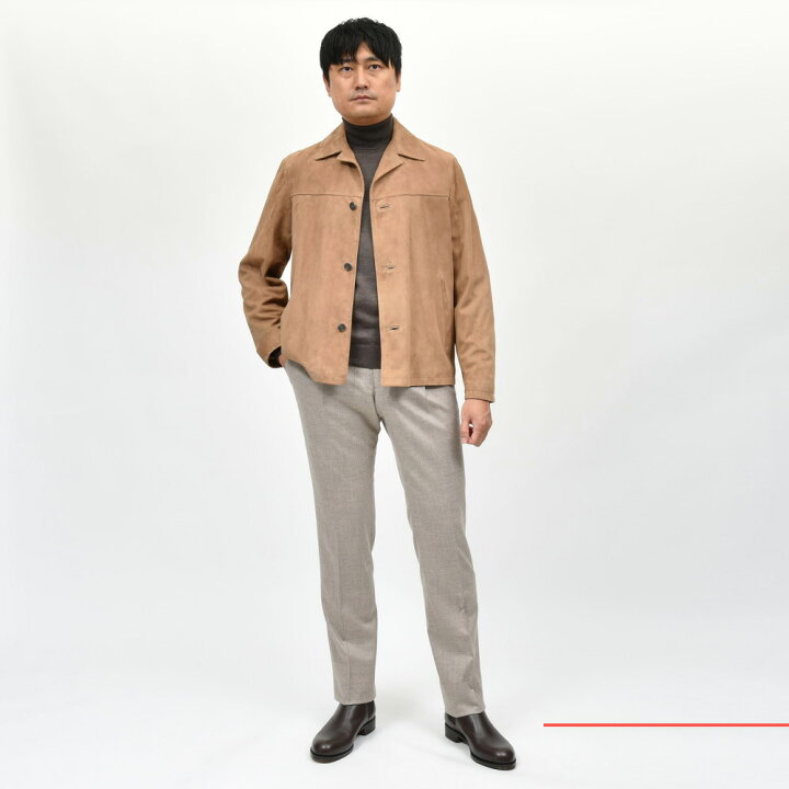 楽天市場】【SALE30】ADORNI（アドルニ）ゴートスエードカバーオール 