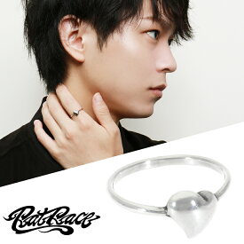 RAT RACE ラットレース r.l.d ブリングハートリングL Bling Heart Ring L シルバー シルバー925 シルバーリング 1～30号 ラットラブデザイン ハート メンズ メンズリング 男性用 指輪 銀 シンプル モード系 カジュアル ブランド プレゼント 人気 彼氏 夫 旦那 息子 おしゃれ