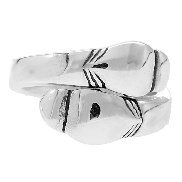 楽天市場】リバーシブル イーグル ヘッド シルバーリング フリーサイズ  