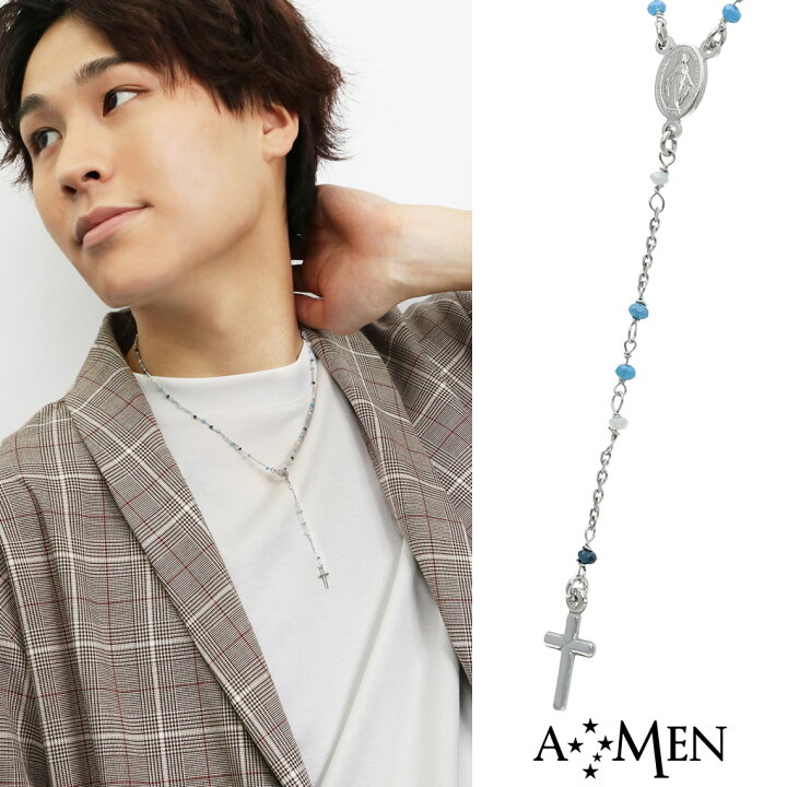 楽天市場】AMEN アメン 聖母マリア シルバー ロザリオネックレス 