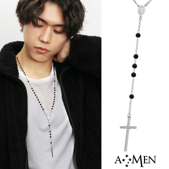 楽天市場】AMEN アメン 聖母マリア シルバー ロザリオネックレス 