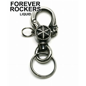 LIQUID ���L�b�h �L�[�z���_�[ LDK-17 �u�����h ARGENT GLEAM ArgentGleam �A�[�W�F���g�O���[�� �L�[�����O �L�[�z���_�[ �����O �t�F�C�X �V���o�[ �z���_�[ �I���W�i�� �Z䊐� �d�ʊ�