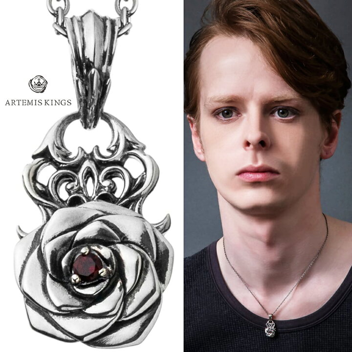 楽天市場】アルテミスキングス ARTEMISKINGS 薔薇 ペンダント AKP0128 