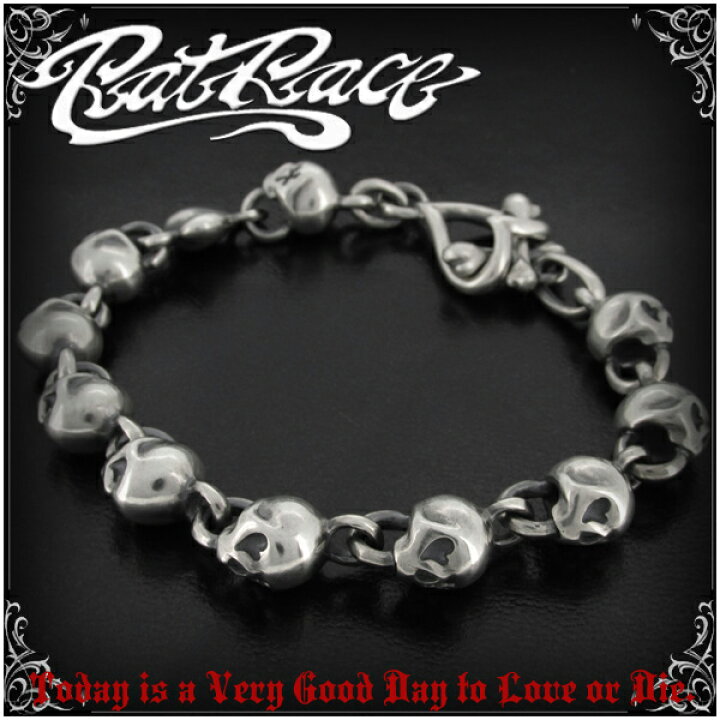 楽天市場】RAT RACE ラットレース r.l.d 約20cm L.K.Cスカル シルバー  