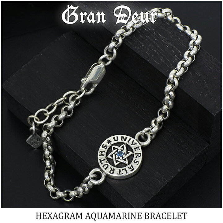 楽天市場】GRAN DEUR サンタマリアアクアマリン メダルチャーム 