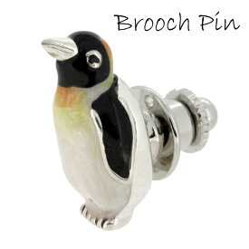 ペンギン シルバー ピンブローチ SILVER 925 シルバーアクセサリー 留め具 銀装飾 ブローチ 動物 シルバーピンブローチ プレゼント 人気 おしゃれ