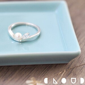 Cloud Jewelry White stone) marquis �p�[�� ���[�t �����O �V���o�[925 �N���E�h�W���G���[ �A�N�A�}���� �W�� ���[�t�^ �V���o�[ �W�� �}�[�L�X�J�b�g �Z���g �V���o�[925 �p�[�� �؂₩ �w�� �A�N�Z��