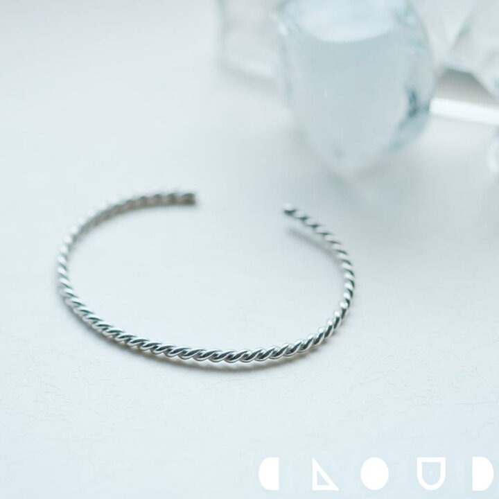 楽天市場】Cloud Jewelry ロープ バングル シルバー925 クラウド 