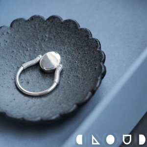 Cloud Jewely  2way  O Vo[925 NEhWG[ Vo[925 ubN Vo[ ~[ O b ͗l gbv  Ȃ߂炩 b ʎdグ ubN^ Sn WG[