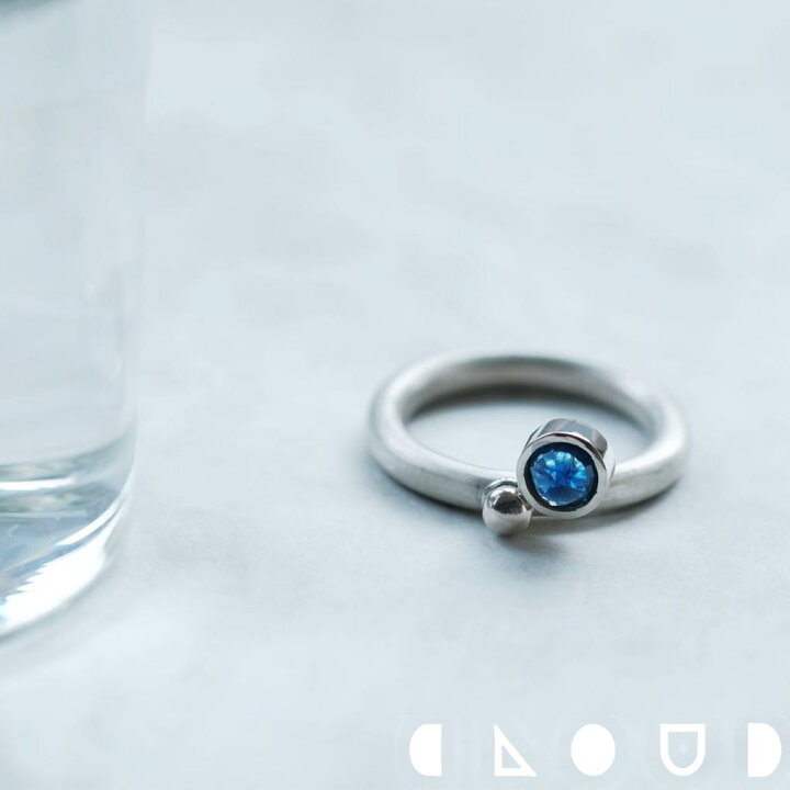 楽天市場】Cloud Jewelry 天然サファイア ゆれる リング シルバー925 