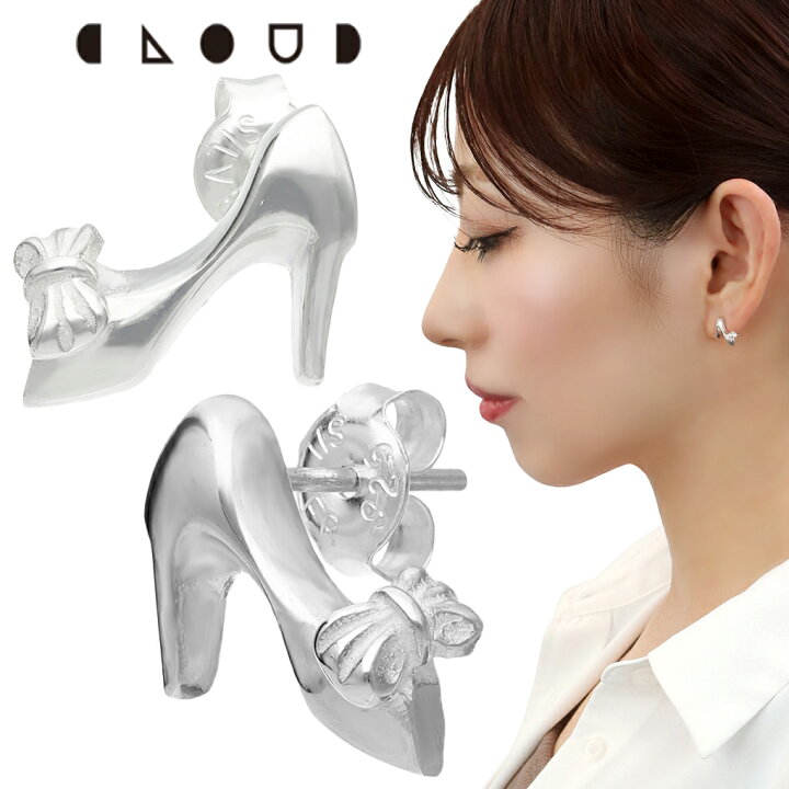楽天市場】Cloud Jewelry Ribbon ハイヒール ピアス イヤリング 