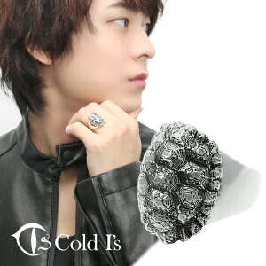 Cold I's ホシガメ 甲羅 リング 7〜27号 シルバー925 指輪 シルバーアクセサリー リクガメ インドホシガメ かめ カメ 亀 タートル 爬虫類 は虫類 リアル メンズ レディース 男性 女性 彼氏 彼女 夫