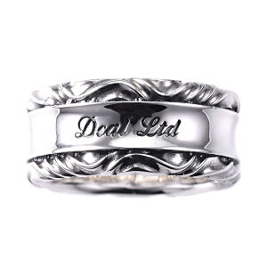 DEAL DESIGN �f�B�[���f�U�C�� RT:ROLL RING 10mm �����O 1�`23�� �V���o�[ �w�� �V���o�[950 �M�t�g �V���o�[�A�N�Z�T���[ �� �t�b�� �g �E�F�[�u �V���o�[�����O �����Y�����O �����Y ���f�B�[�X �ގ�