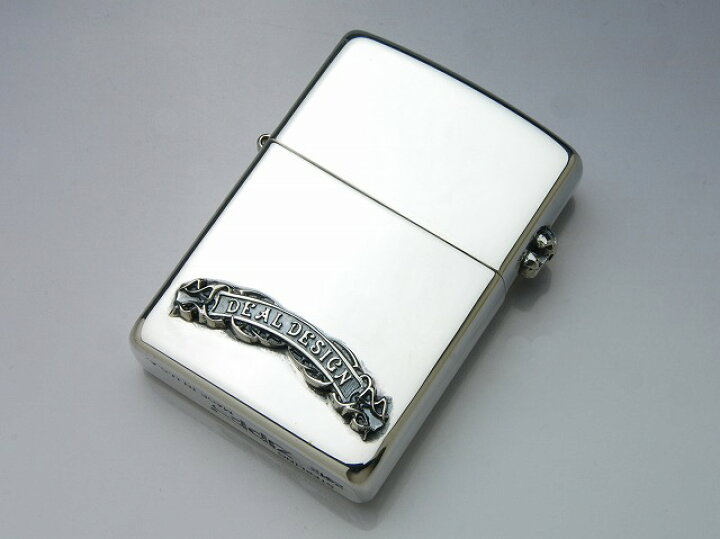 楽天市場】DEAL DESIGN ディールデザイン スターリングシルバーZIPPO 