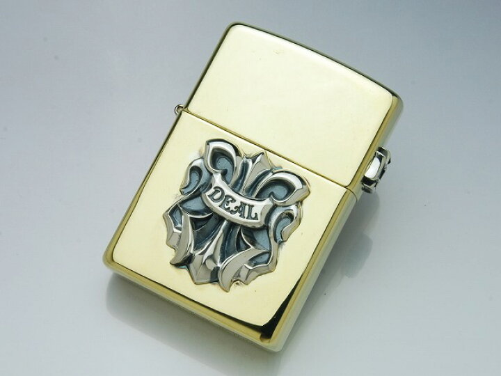 楽天市場】DEAL DESIGN ディールデザイン ブラスZIPPO(リリークレスト 