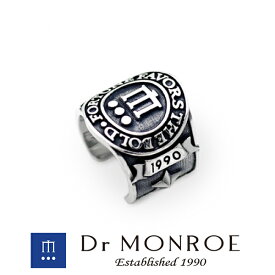 Dr MONROE ドクターモンロー ロゴマークイヤーカフ ロゴ シンボル ブランド シルバーアクセサリー シルバー925 シルバー スターリングシルバー シルバーイヤーカフ イヤーカフス ノンホールピアス イヤリング メンズ レディース アクセサリー ギフト プレゼント おしゃれ