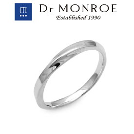 Dr MONROE ドクターモンロー ナローメビウスリング リング シンプル ロック ブランド シルバーアクセサリー シルバー925 シルバー スターリングシルバー シルバーリング 指輪 ペア ピンキー プレセント メンズ メンズリング