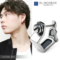 Dr MONROE ドクターモンロー メカニカル スクエア フープピアス 1P 片耳用 ピアス メンズ メカ 機械 マシ…
