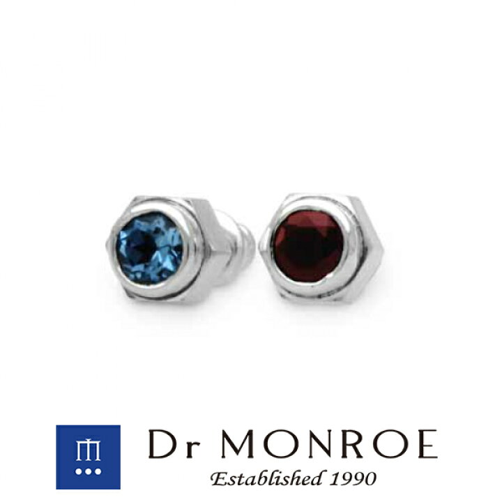 楽天市場】Dr MONROE ドクターモンロー ストーンボルトピアス 天然石 