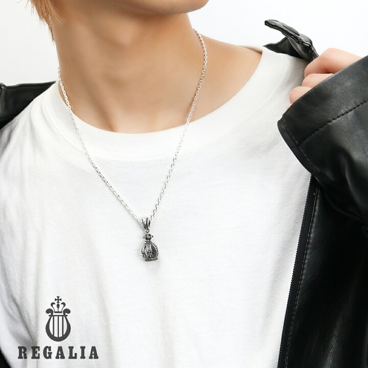 楽天市場】REGALIA ロード クラウン シルバー ネックレス ペンダント 