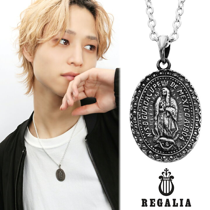 楽天市場】REGALIA ノートルダム メダイ シルバー ネックレス 