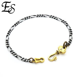 Es Antique Key Bracelet uXbg Vo[ 925 `F[uXbg L[  tBK`F[ uX Y fB[X j  ގ ޏ uh NX}X v[g lC  