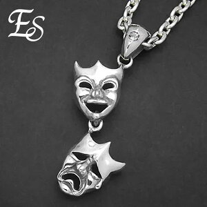 Es Two Face Pendant y_ggbv `F[Ȃ Vo[ 925 y_g gbv wbh J[`FW Tt@CA c[tFCX   Y j ގ v U a LO uh v