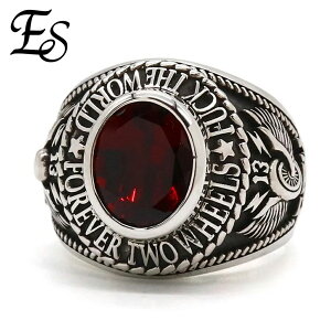 Es F.T.W College Ring w/Red Stone O w 11`25 bh Vo[ 925 Xg[ 嗱 JbWO Vo[O YO Y j ގ v U uh NX}X v[g l