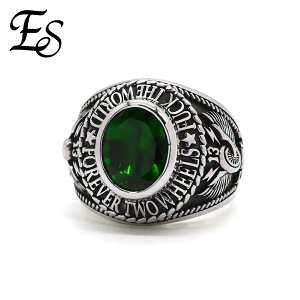 Es F.T.W College Ring w/Green Stone O w 11`25 O[ Vo[ 925 Xg[ 嗱 JbWO Vo[O YO Y j ގ v U uh NX}X v[g