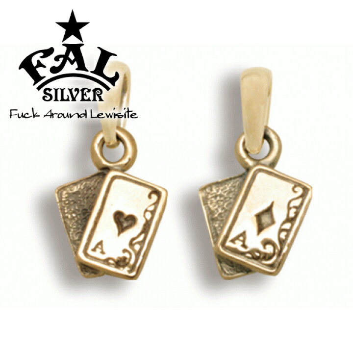 楽天市場】F.A.L K10ゴールドIVCハート&ダイヤペンダント ペンダント 