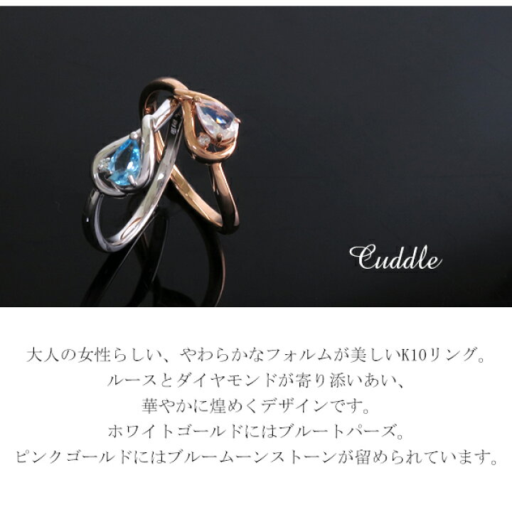 楽天市場】ピンキー&ダイアン 天然ダイヤモンド ブルートパーズ ブルー  
