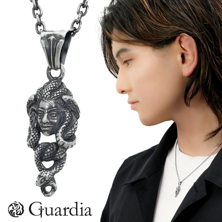 楽天市場】Guardia ガルディア メドゥーサ ネックレス ペンダント 