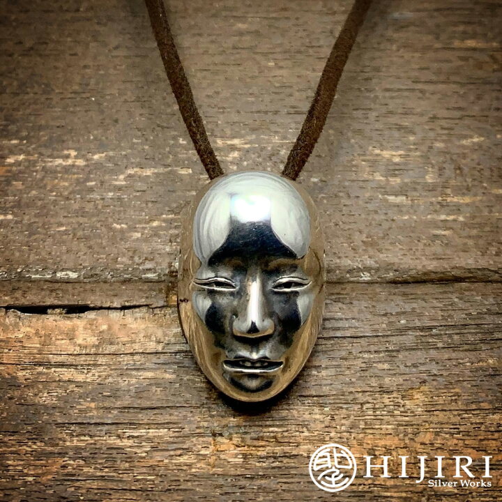 楽天市場】聖 HIJIRI 小面 ペンダント Noh mask “Ko-omote” pendant 