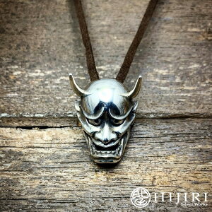  HIJIRI ʎʂ̃y_g Noh mask gHan-nyah pendant lbNX \  Vo[ ANZT[ uh Y j ގ v U NX}X v[g lC 