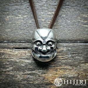  HIJIRI ? ׂ݂̖ʂ̃y_g Noh mask gBeshimih pendant lbNX \  Vo[ ANZT[ uh Y j ގ v U NX}X v[g lC 