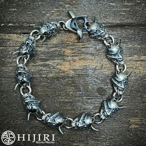  HIJIRI ʎʂ̃uXbg  Noh mask gHan-nyah bracelet r \  Vo[ ANZT[ uh Y j ގ v U NX}X v[g lC 