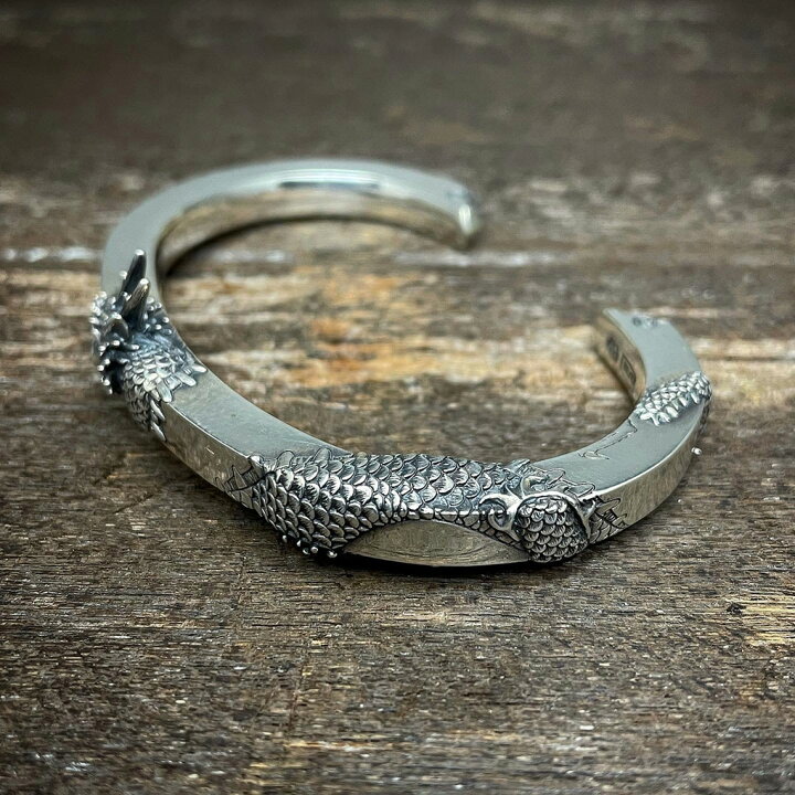 楽天市場】聖 HIJIRI 飛龍のバングル The flying dragon bangle 