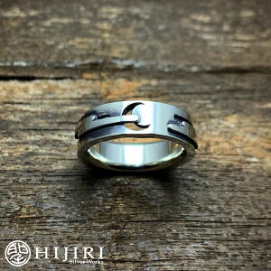  HIJIRI gƉ_h O Crescent moon ring w 13`21 a a Vo[ ANZT[ uh Y j ގ v U a LO v[g lC 