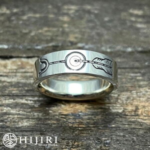 聖 HIJIRI “的矢” リング Get the target ring 指輪 11〜30号 和柄 和風 シルバー アクセサリー ブランド メンズ 男性 彼氏 夫 旦那 誕生日 記念日 プレゼント 人気 おしゃれ